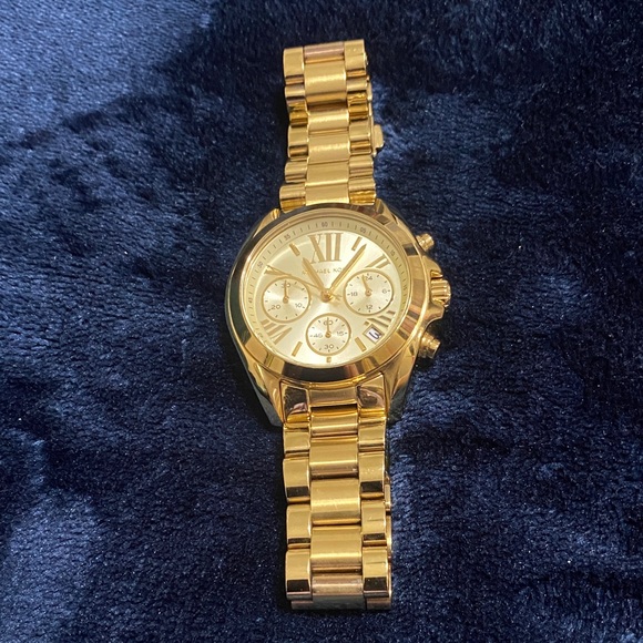 Michael Kors Accessories - Michael Kors Gold-Tone Watch